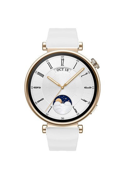 Sneezy Huawei Watch Gt4 41mm İle Uyumlu Softflex Metal Tokalı Spor Silikon Akıllı Saat Kordonu
