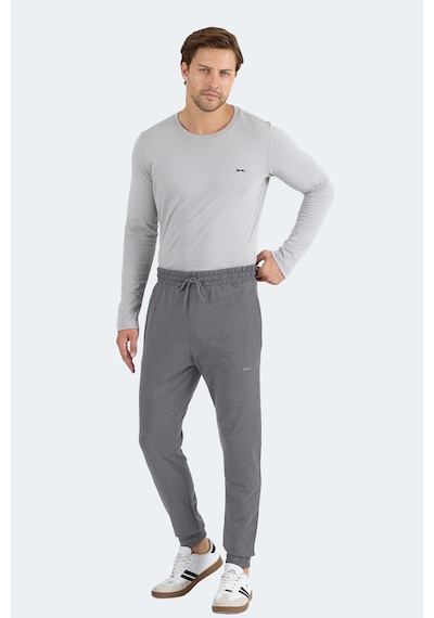 Slazenger Manas Erkek Koyu Gri Eşofman Altı Koyu Gri