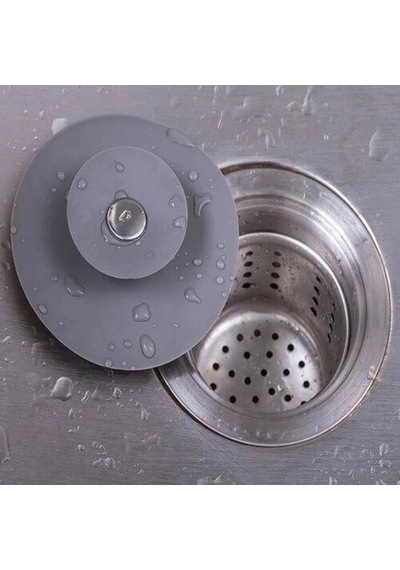 Özel Üretim Pratik Mutfak Banyo Süzgeç Tıkaç Lavabo Küvet Tıkacı