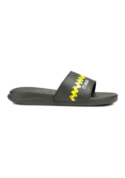 Puma X Peanuts Popcat 20 Kadın Terlik 375825-01 Siyah Dar Kalıptır 001