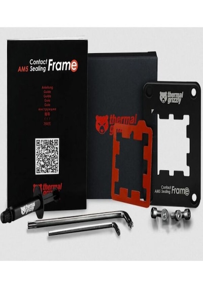 Thermal Grizzly Am5 Kontakt Çerçeve Ve Cpu Koruma