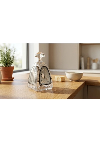 Acar 8846 Rodya Bölmeli Rende - 12x21 Cm Gümüş
