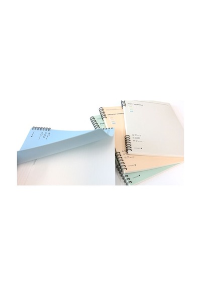 Morning Glory 4500 Çizgili Defter 26x19 Cm Bej 11210-89096