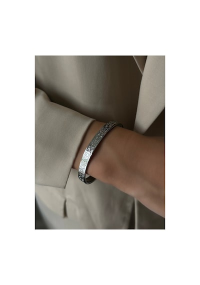 Çelik Silver Kelepçe Gri Gri