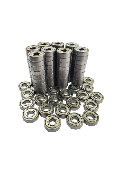 Dünya Magnet 30 Adet 608zz Rulman - Metal Mühürlü Çok Amaçlı Bilye Rulman - Ölçüleri 8x22x7 Diğer
