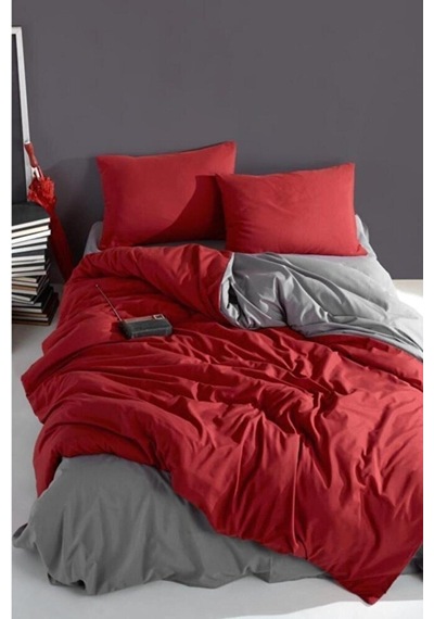 Nç8 Miss Linda Home Pamuklu Çift Taraflı Çift Kişilik Nevresim Ta