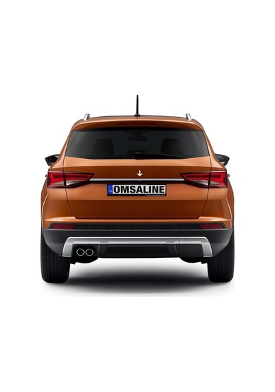 Omsa Line Seat Ateca İle Uyumlu Krom Plaka Üstü Çıta 2016 Ve Sonrası