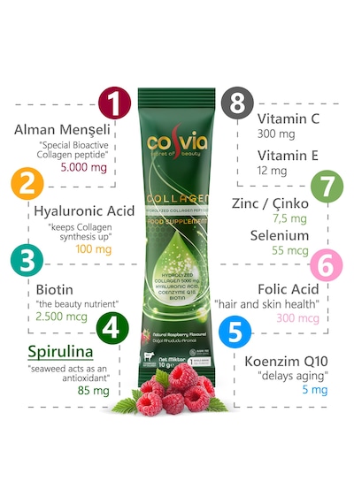 Cosvia Collagen Hidrolize Peptid 1 Pk. 30 Saşe