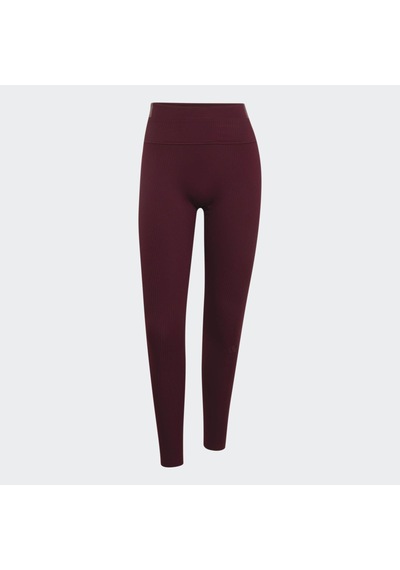 Adidas All Me Rib Kadın Bordo Tayt Kq5812