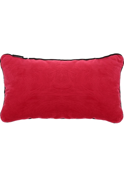 Biyeli Kırlent Yastık Kılıfı Koyu Pembe 50x30
