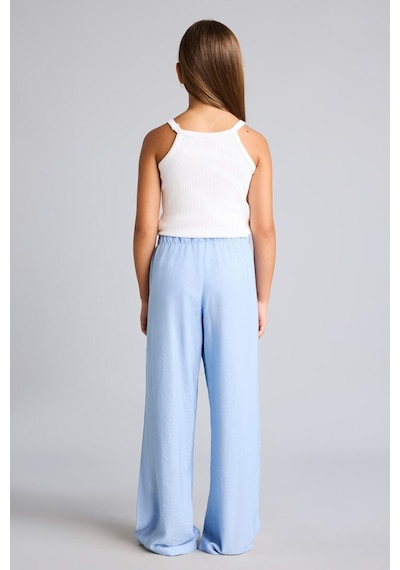 Defacto Straight Wide Geniş Paça Cepli Krinkıl Viskon Pantolon Kız Çocuk G0612a826spbe196 Mavi-be196 Defacto Straight Wide Geniş Paça Cepli Krinkıl Viskon Pantolon Kız Çocuk G0612a826spbe196 Mavi-be196