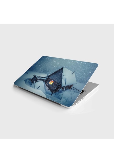 Laptop Sticker Bilgisayar Notebook Pc Kaplama Etiketi Kar Ev