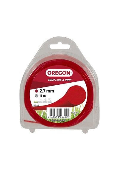 Oregon 69-380-Rd Misina 2.7Mm 15 Metre Kırmızı Yuvarlak