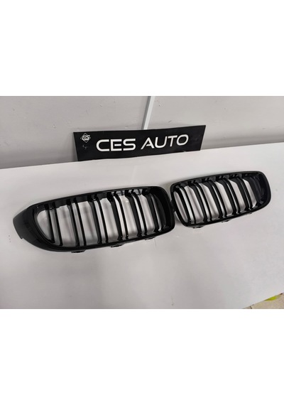 Bmw F32 F36 Uyumlu M4 Çift Çıta Pianoblack Panjur Takımı Sıfır 1