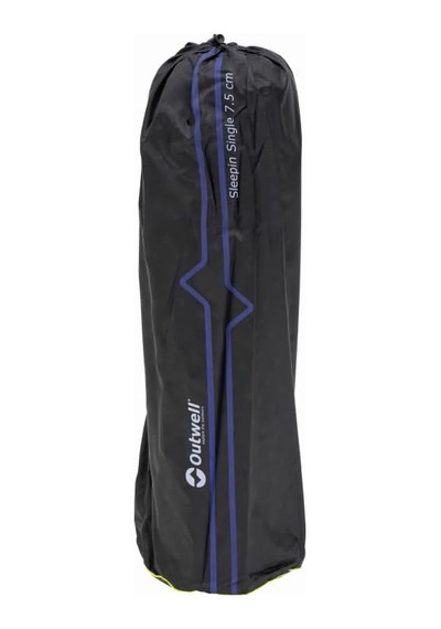Outwell Sleepin Single 7.5 Cm Yalıtımlı Şişme Mat Blk. Çok Renkli