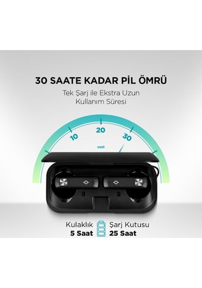 Ttec Airbeat Ultraslim Tws Şarj Kutulu Bluetooth 5.0 Kablosuz Kulaklık