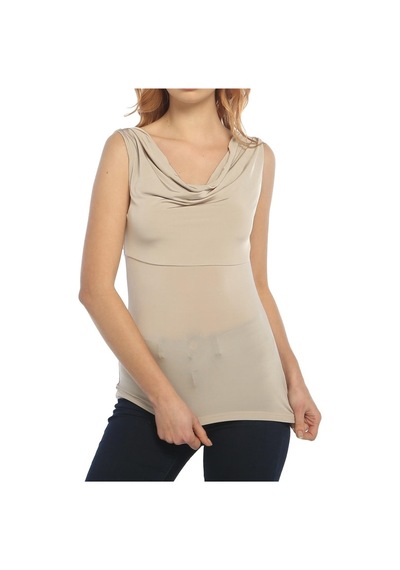 Bulalgiy Kadın Taş Feminen Degaje Tişört - Bga665917