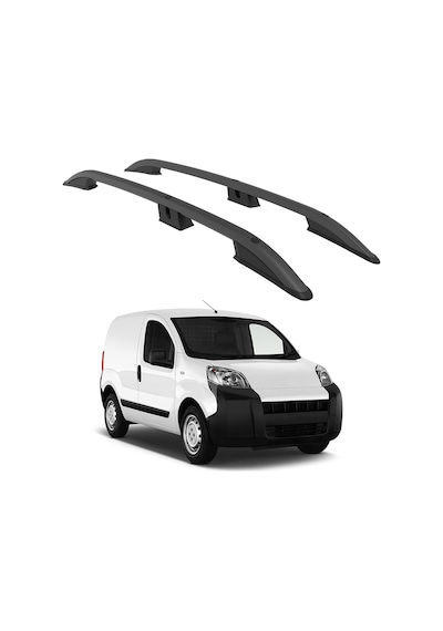 Fiat Fiorino 2008-2023 Turtle Crown Tavan Çıtası Siyah