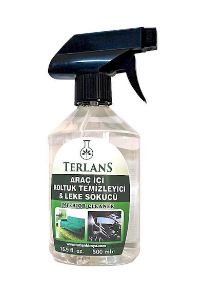 Terlans Araç İçi Koltuk Kumaş Döşeme Temizleyici ve Leke Sökücü 500 ML