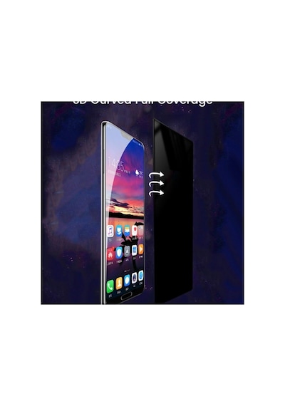 Samsung Galaxy S21 Privacy Gizlilik Filitreli Full Kaplayan Kavisli Polymer Nano Ekran Koruyucu