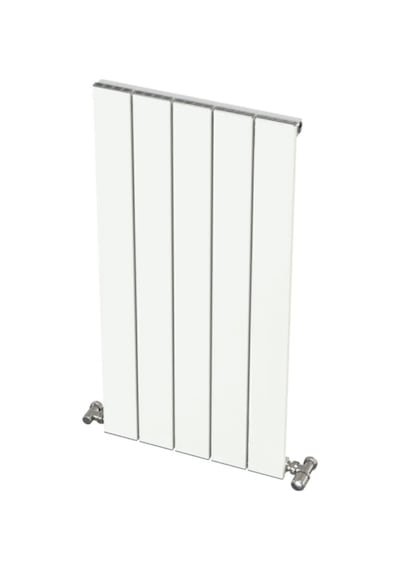 Hestia Alüminyum Dikey Radyatör Panel 900 X 445 Beyaz 5 Dilim