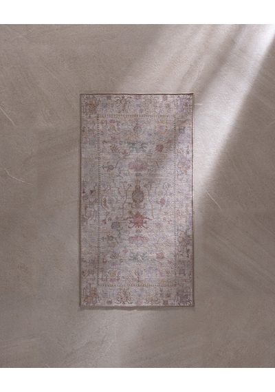 Madame Coco Vasco Halı - Bej - 200x300 Cm 8684427335031 Çok Renkli