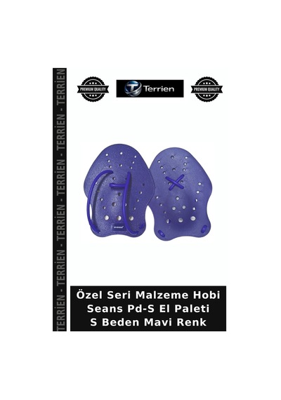 Özel Seri Malzeme Hobi Seans Pd-s El Paleti S Beden Mavi Renk Unisex