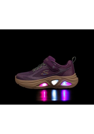 Skechers Sola Glow 2.0 Çocuk Günlük Işıklı Ayakkabı 303729l-lvaq Mor Renkli