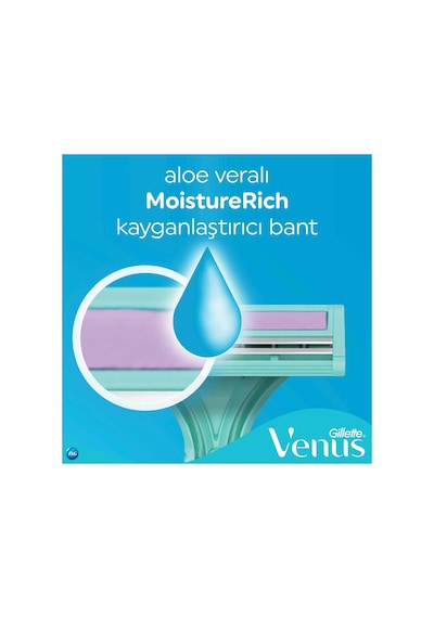 Venüs Simply 2 Kadın Tıraş Bıçağı 2'li Yeni