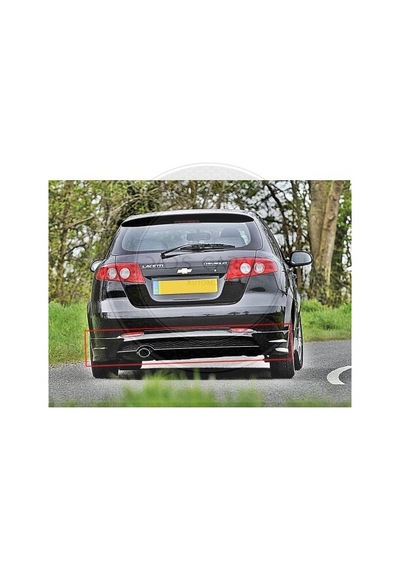 Chevrolet Lacetti Arka Ek Fiber Astarlı Izgara Dahil