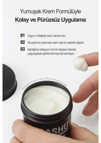 Ultra Güçlü, Mat Bitişli, Kalıntı Bırakmayan, Besleyici Dashu For Men Original Super Mat Wax 15ml