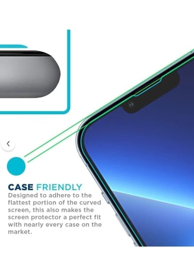 Balerion Iphone 14 Pro Max Uyumlu Ekran Koruyucu Kırılmaz Cam