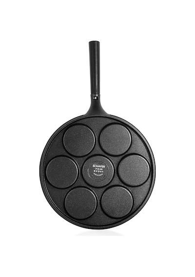 Schafer Pro Cast Döküm Pankek Tavası 28 Cm-siyah Siyah