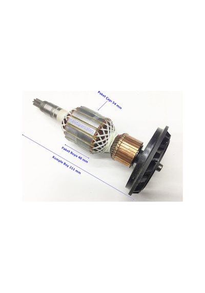 Bosch Uyumlu Tipi Gsh 11 E Endüvi Rotor Kollektör