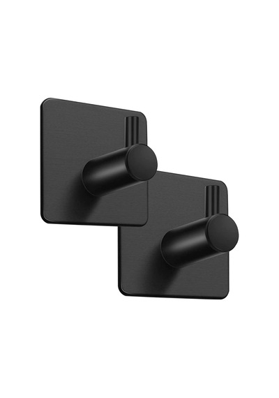 Adet Paslanmaz Çelik Mat Siyah Banyo Askısı Bornoz Askısı Havlu Askısı Havluluk Paslanmaz Hooks Diğer