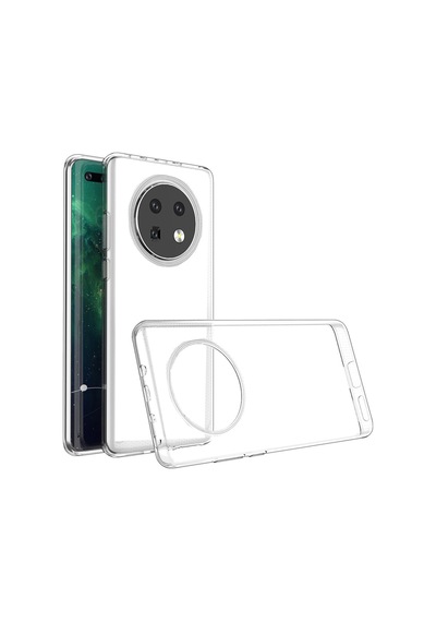 Huawei Mate 40 Pro Kılıf Lens Kamera Korumalı Lüx Silikon Şeffaf