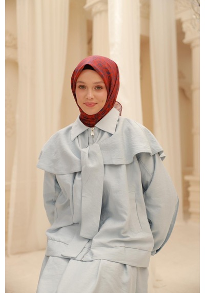 Silk Home Soft Eşarp 73082-01 Koyu Turuncu, Saks