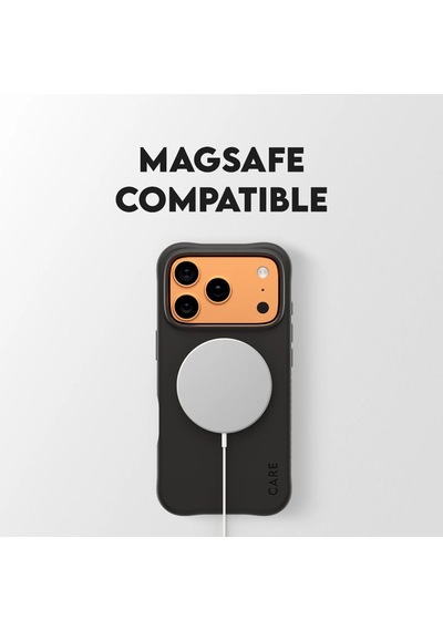 Panzerglass By Care Apple iPhone Uyumlu  17 Pro Max Samba Magsafe Siyah Kılıf