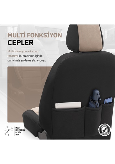 Otom Comfortline Design Premium Oto Koltuk Kılıfı - 550066790