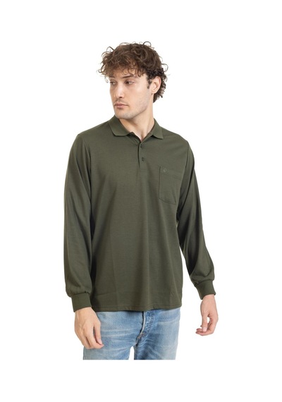 Erkek Orta Yaş Ve Üzeri Polo Yaka Cepli Uzun Kollu Mevsimlik Sweatshirt 1103-haki Yeşili-haki Yeşili Haki Erkek Orta Yaş Ve Üzeri Polo Yaka Cepli Uzun Kollu Mevsimlik Sweatshirt 1103-haki Yeşili-haki Yeşili Haki