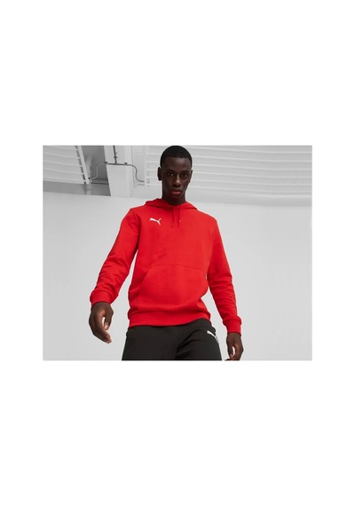 Puma Teamgoal Casuals Hoody Erkek Futbol Sweatshirts 65861801 Kırmızı Pchs-3