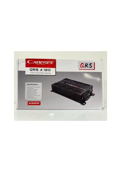 Qrs 4.120 4 Kanal Bas Kontrollü Amfi