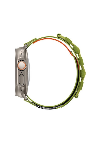 Apple Watch Ultra / Ultra 2 49mm Uyumlu Kordon Ayarlanabilir Hafif Hasır Örgü Spor Tasarım Kayış