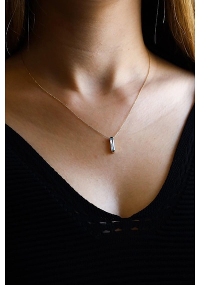 Aquamarine Line Altın Kolye 549480674
