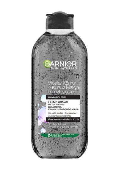 Micellar Kömür Kusursuz Makyaj Temizleme Jeli 400 Ml