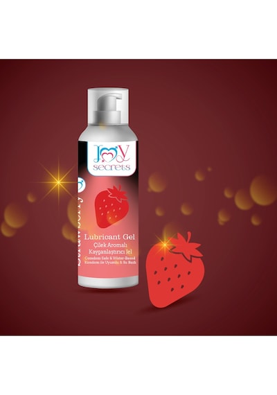 Joy Secrets Kayganlaştırıcı Jel Çilek Aromalı 100 ML