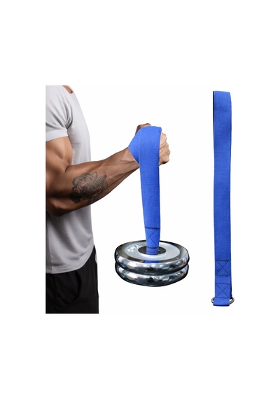 Ağırlık Çalışma Kayışı/kemeri 25 Mm Bilek Güreşi Mavi - 853701670