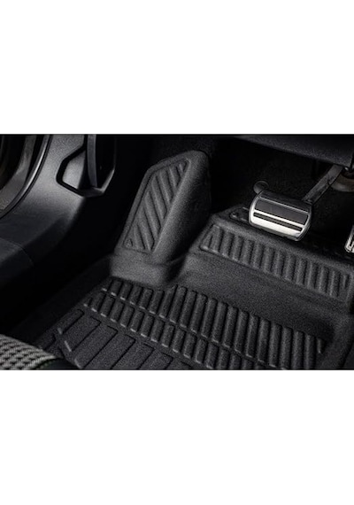 Renault Clio 3 2005-2012 İçin Havuzlu Paspas, Yüksek Kenarlı, Esnek, Araca Özel, Kokusuz Oto Paspas Takımı