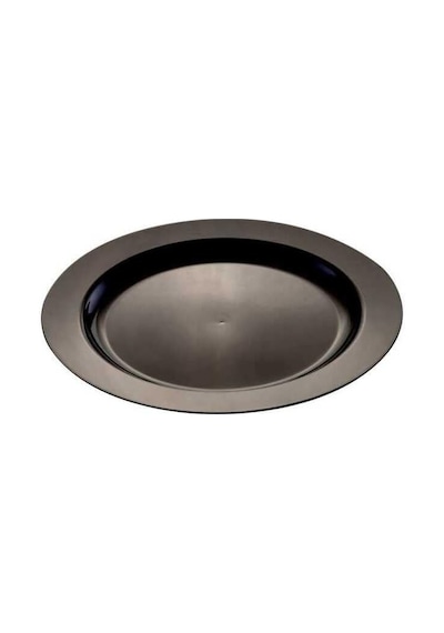 Plastik Siyah Tabak 23 Cm - 10 Adet Diğer
