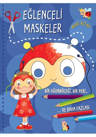 Eğlenceli Maskeler Mavi - Rxlu-590102